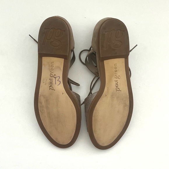Paul Green Morea Lace-Up sandal taupe Women’s US size 6.5 - Picture 7 of 7